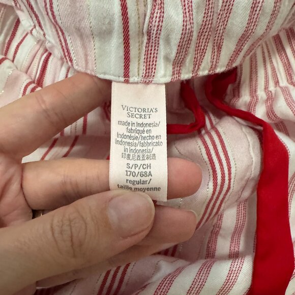 🎀 Victoria’s Secret Striped Pajama Set | Classic Button-Up + Pants 💕 - Picture 6 of 9